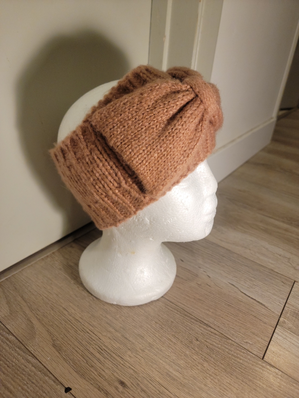 Cozy Knit Headband - Tan - Picture 2 of 5